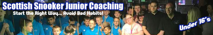Scottish Snooker Junior Coaching Program for Under 16's